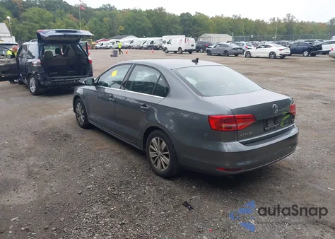 2015 Volkswagen Jetta 1.8T Se from USA, damaged, VIN 3VWD17AJ5FM306354